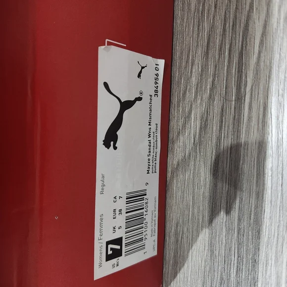 PUMA Mayze White Sandals - Picture 5 of 5